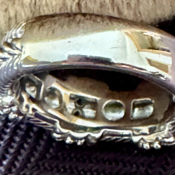Judith Ripka Sterling .925 Stunning Ring Size 6 womens New - Picture 5 of 10